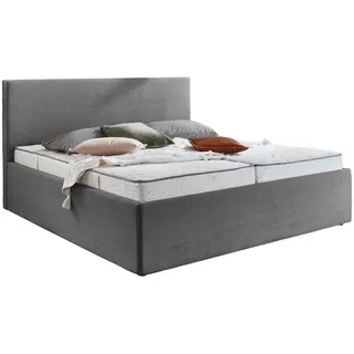 Boxxx Polsterbett , Grau , Textil , 180x200 cm , Schlafzimmer, Betten, Polsterbetten