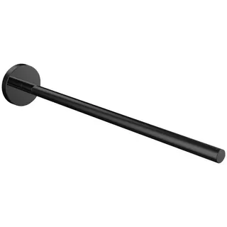 emco round Handtuchhalter, 1-armig, starr. 300mm, 435013330, Farbe: Schwarz