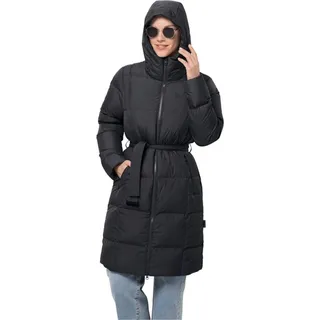 Jack Wolfskin Frozen Lake Coat (winddicht, wasserabweisend) schwarz