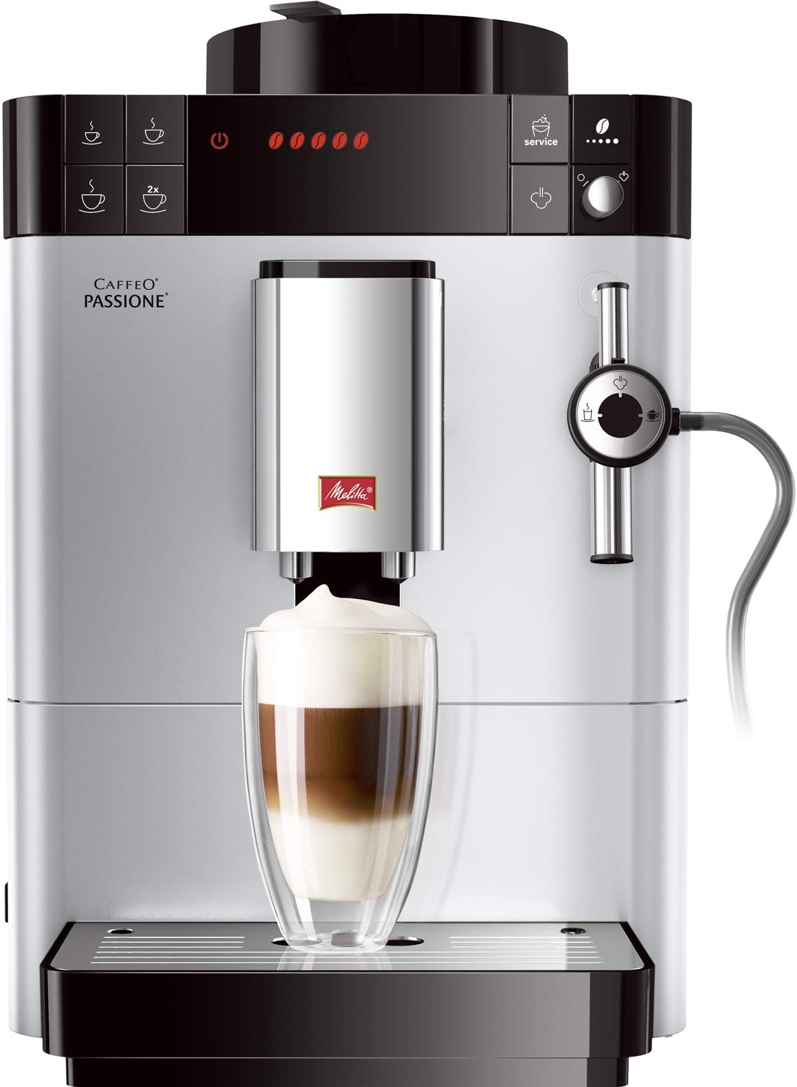 Bild von Caffeo Passione F530-101 silber