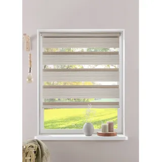 OTTO home Doppelrollo PAGELLA 85 x 150 cm beige