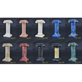 XXL Große Tischlampe 113cm Tisch Leuchte Lampen Leuchten Stand Figur Skulptur - Beige