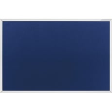Bild Pinnwand 60,0 x 45,0 cm Textil blau