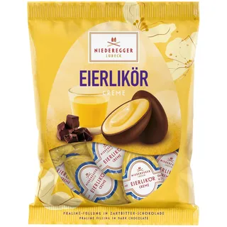 Niederegger Pralinen Eier Eierlikör Zartbitter-Schokolade Beutel 87g