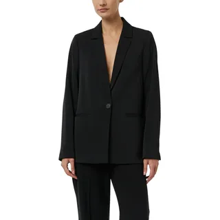 Comma Jackenblazer Oversize-Blazer mit Reverskragen, schwarz