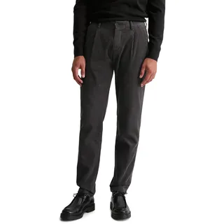 Marc O'Polo Osby Pleats Tapered Fit Cordhose Grau 36 32
