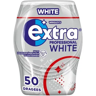 Extra® PROFESSIONAL WHITE Kaugummis 50 Dragees
