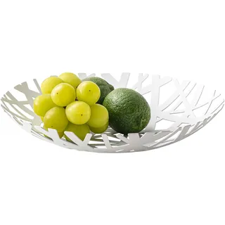 Yamazaki Obstschale Weiß 26 x 26 x 4,5 cm