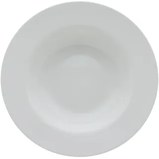 home&you Tiefe Platte Bianco2 , Weiß , Keramik , Geschirr, Teller, Suppenteller