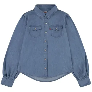 Levi ́s ® Kids Full Western Denim Langarmhemd - Clean Medium - 12 Jahre