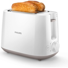 Philips Daily Collection HD2581/00 EU-Version, Toaster, Weiss