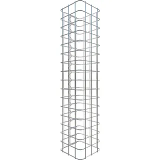 Gabiona Gabionen-Säule eckig 80 cm x 17 cm x 17 cm Maschenw 5 cm x 5 cm