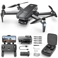 Holy Stone HS720R GPS Drohne mit 3 Axis Gimbal 4K EIS Kamera, 3KM große Reichweite 5G Übertragung, Bürstenloser Motor, Follow-Me, Auto Rückkehr, 26 Min. Flugzeit RC Quadcopter für Anfänger Erwachsene