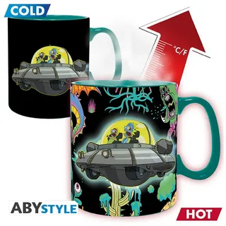 ABYstyle Rick & Morty Tasse 0,46 l Mehrfarbig 1 St.
