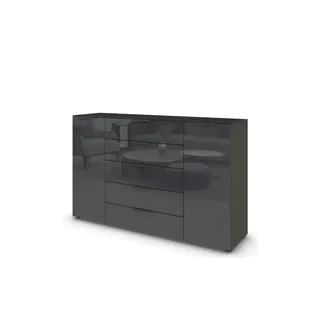 Rauch FLIPP 160 x 99 x 42 cm grau