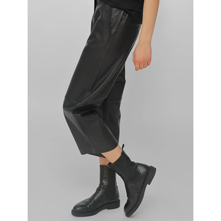 Lederhose JCC "Lederhose 31023629", Damen, Gr. 40, EURO, schwarz, Obermaterial: 100% Lammleder LEL. Futter: 100% Baumwolle CO., Hosen Lederhose