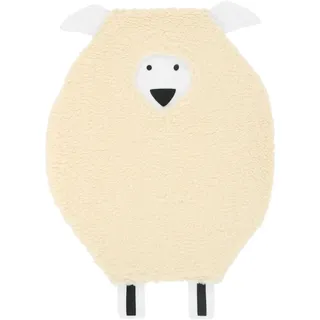 Novel Kunstfell , Beige , Textil , Tierform , 60x90 cm , Textiles Vertrauen - Oeko-Tex®, Bsci, Global Recycled Standard (Grs) , rutschfest, pflegeleicht , Teppiche und Böden, Teppiche, Schaffelle & Kuhfelle