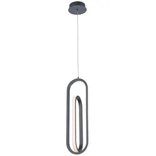 Elstead Lighting Led-Hängeleuchte , Schwarz , Metall, Kunststoff , 63.5 cm , Lampen & Leuchten, Leuchtenserien