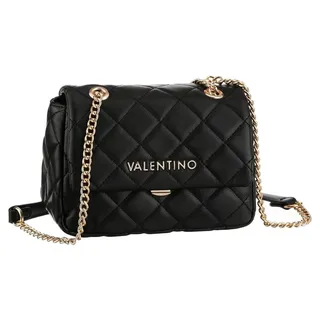 Valentino Ocarina Flap Bag Kunstleder Black/Gold