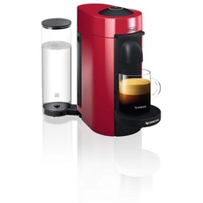 Nespresso De'Longhi ENV 150.R Vertuo | Kaffeekapselmaschine | Perfekte Crema dank Centrifusion Technologie |3 Tassengrößen | 1,1 L | rot