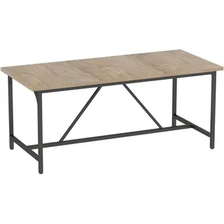 Homcom Küchentisch 180 x 80 x 75,5 cm Natur