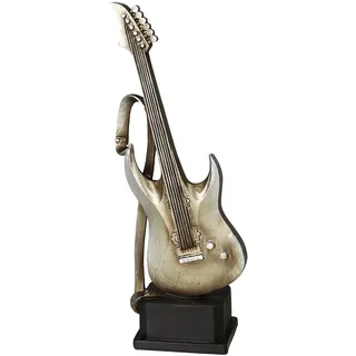 Ambiente Haus Gitarre Figur L silber