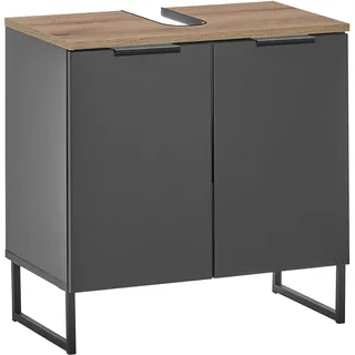 BASIC by Balculina »Denver Waschbeckenunterschrank, Badezimmerschrank 60x60x35« 1 Stk. tlg. Breite 60 cm, Tür L/R montierbar, Softclose,