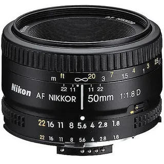 Nikon AF-S 50 mm F1,8, Nikon F