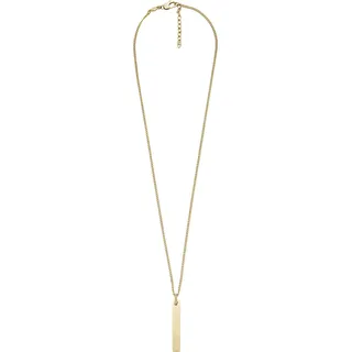 Fossil Herren Kette mit Anhänger "JF04464710", Edelstahl, GOLD, 99