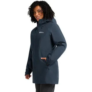 Jack Wolfskin Damen Heidelstein Ins Jkt W, Midnight Sky, XS EU