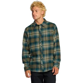 BILLABONG Coastline Flanellpullover, Braun, Größe M