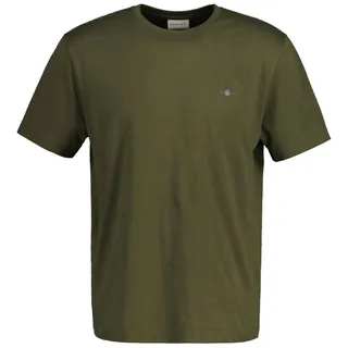 GANT T-Shirt - Dunkelgrün,Weiß,Grau,Dunkelrot - L