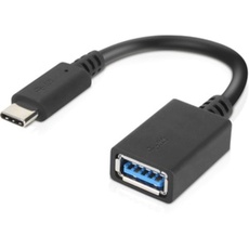 Bild USB-C 3.0 Stecker auf USB-A 3.0 Buchse Adapterkabel, 0.14m (4X90Q59481)