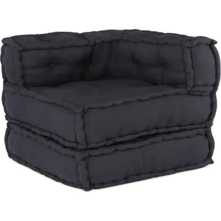 Langlebig Pouf Modular Anthrazit 70x70x54 cm Stoff - Gartenmöbelauflagen Octo4398836 1parcel - Grau