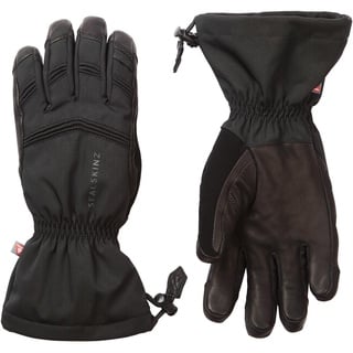 SealSkinz Southery Handschuh-Stulpen, wasserdicht, für extrem kalte Witterung, schwarz, Größe L