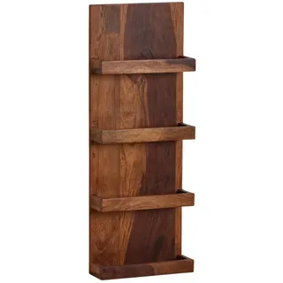 Wohnling Wandregal 30 x 80 x 10 cm Braun