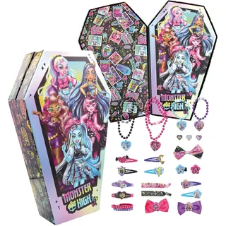 JoyToy Monster High Adventskalender mit Schmuck und Haarschmuck - 21x7x34 cm