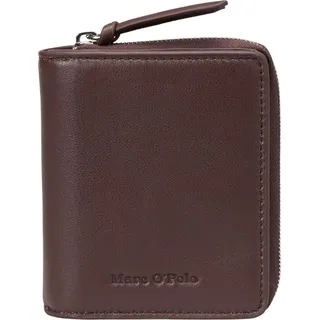Marc O'Polo Leder Geldbörse Cally Combi Wallet Twilight braun - Braun