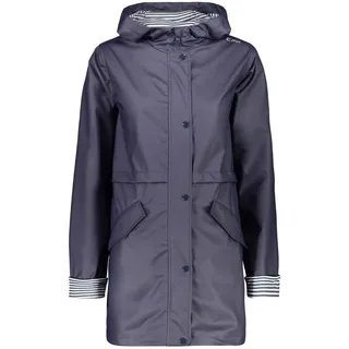 CMP Regenjacke Damen Schwarz Blau XL
