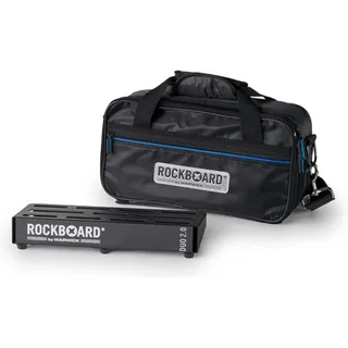 Rockboard DUO 2.0 Pedalboard with Gig Bag