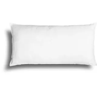 John Cotton Microfaserkissen »Emilia, Kopfkissen 40x80 cm, 80x80 cm« Füllung: Polyester Bezug: Microfaser 1 Stk. tlg. Kissen, allergiker geeignet (für Hausstauballergiker), weiß