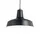 Ideal Moby Sp1 1-flg 35 cm rund Schwarz