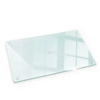 Tulup Herdabdeckplatte 30x52 cm Transparent , Glas , 30x0.4x52 cm , Küchen, Küchenelektrogeräte, Herde, Herdabdeckplatten