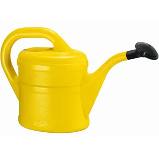 Gießkanne GELB Blumenkanne Kunststoff für groß & klein, Garten & Zimmerpflanzen Gießkannen Gieskanne Gieskannen Giesskanne 2L 2 L Liter Watering Can Gieskannen2Liter + 1 Bildmagnet