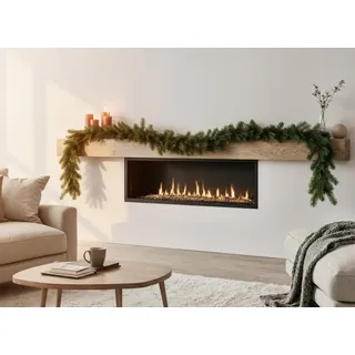 Creativ green Weihnachtsgirlande 120 cm grün