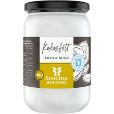 Kokosfett desodoriert 500 ml Glas - Bio - Ölmühle Solling