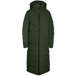 Noisy may Lange Puffer Jacke Warmer Stepp Wintermantel mit Kapuze Wattierter Blouson NMDALCON