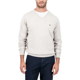 Fynch Hatton 1414211 Pullover Mit V-ausschnitt - Winter White - 2XL