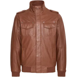 !Solid Lederjacke »Lederjacke SDCamash«, braun