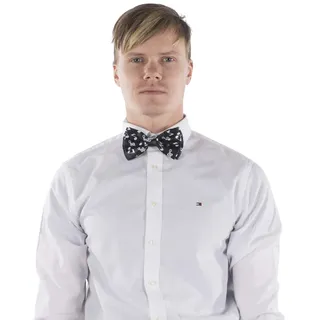 Dress Up America Musikalische Note Anzug Musiknote Pre gebundene Fliege-SuitBy Drable für Herren Suite und Smoking (One Size), Blau